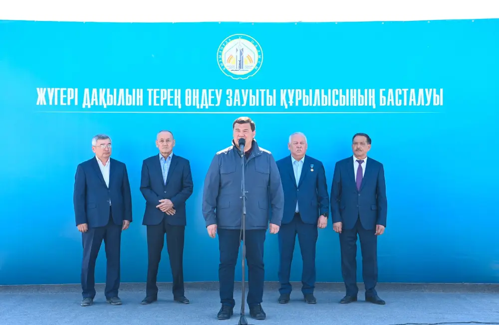 В Сырдарьинском районе начато строительство завода по глубокой переработке кукурузы (4)