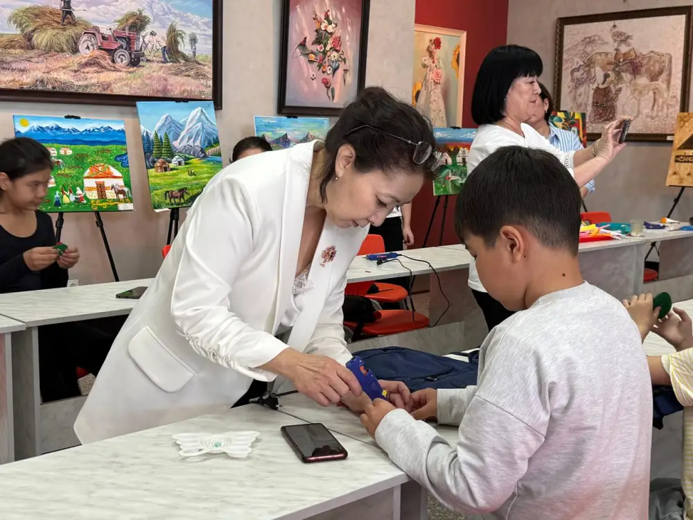 Мастер-класс в Астане для детей с особыми потребностями: шаг к социализации и уверенности в себе Астане