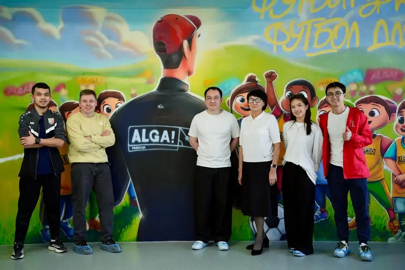 Как ALGA! меняет школы: в Карагандинской области обновили спортзал лицея (3)