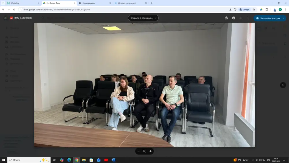 Обсуждение религиозной грамотности и согласия на встрече с юными спортсменами и их тренерами Астане