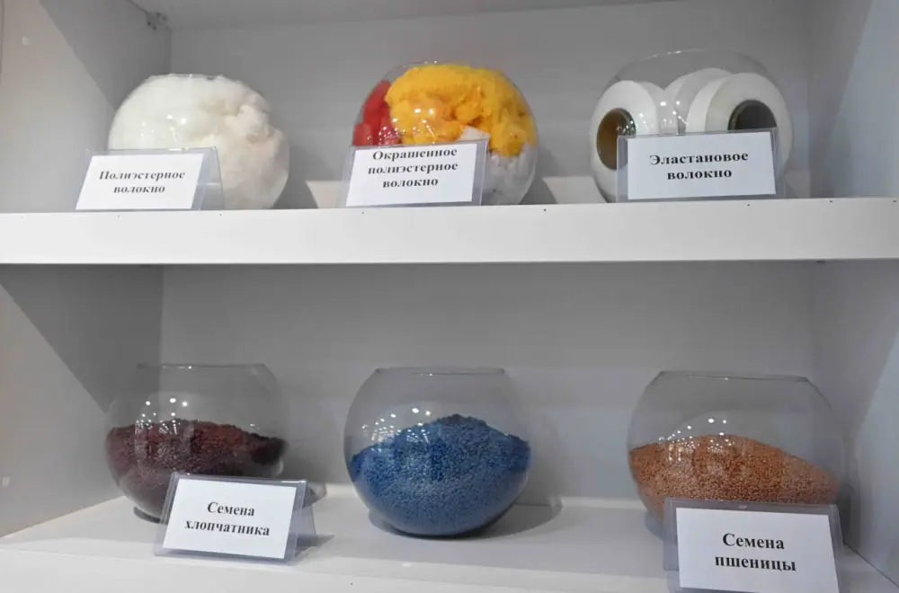 ????Президенты Казахстана и Узбекистана посетили предприятие хлопково-текстильного кластера MERGANTEKS (5)