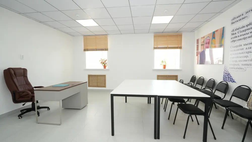 В посёлке Атамекен впервые за 40 лет прошла реновация пожарной части (10)