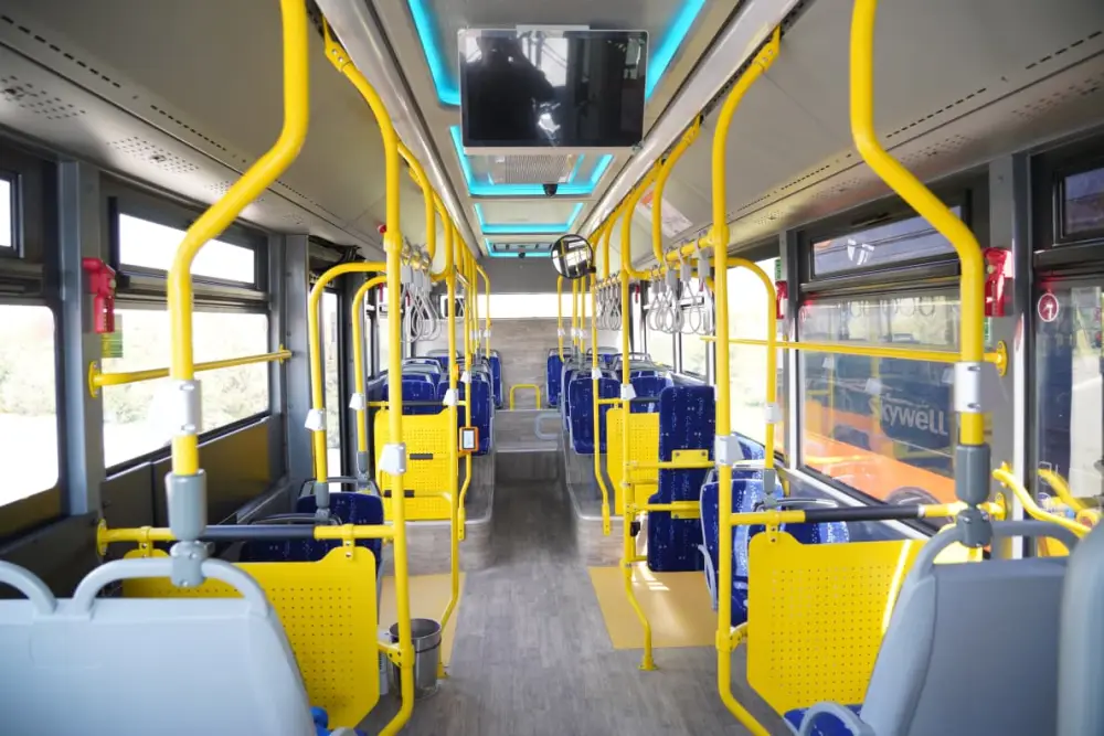 В ТУРКЕСТАНЕ ПРЕЗЕНТОВАЛИ 35 СОВРЕМЕННЫХ ЭЛЕКТРОАВТОБУСОВ (3)