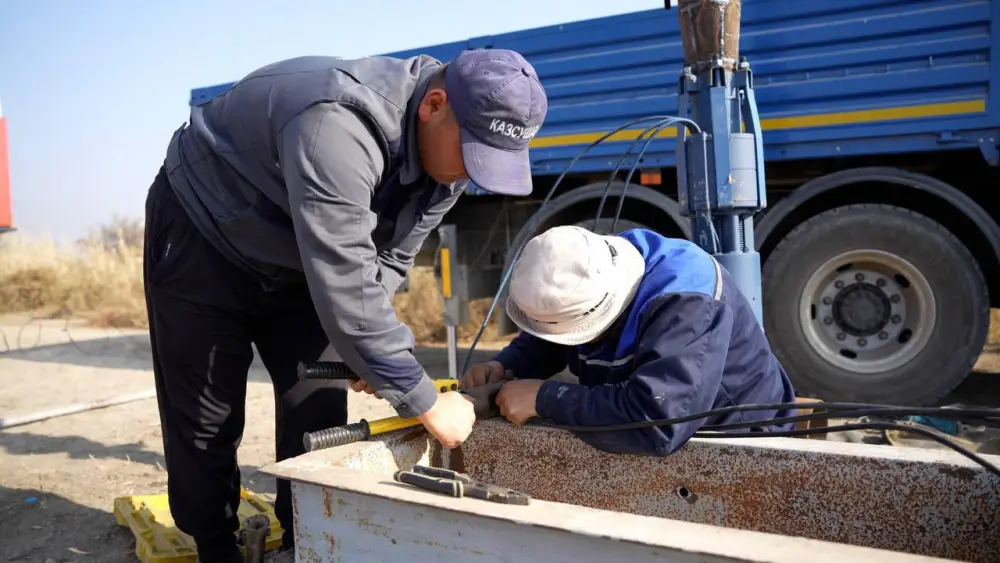 Восстановление дренажных скважин в Туркестане Астане
