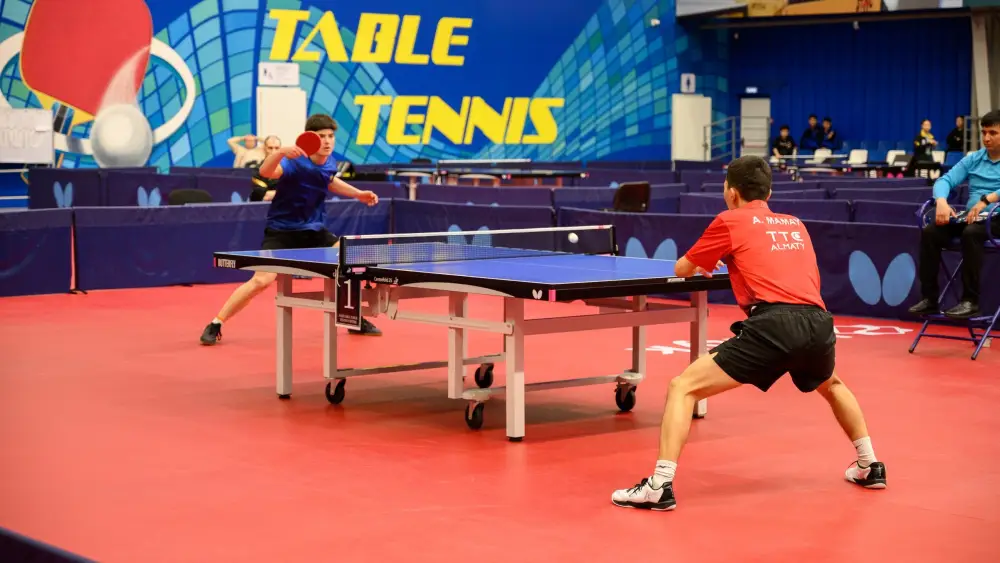 Рост спортивных достижений молодежи Казахстана: 15 медалей на чемпионате по настольному теннису Астане
