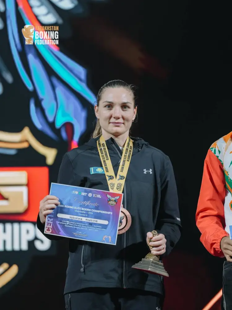 Сборная Казахстана заняла первое место в общекомандном зачёте чемпионата Азии по боксу (9)