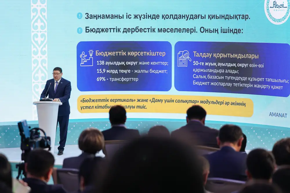 Качество местного управления: Аким области строит мосты между властью и населением Астане