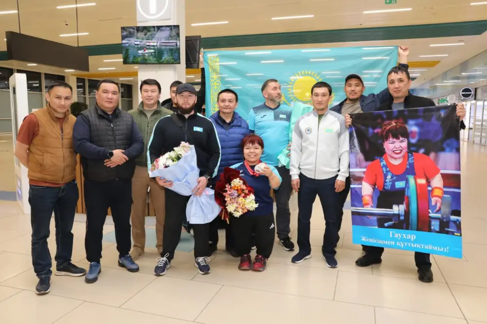 Гаухар Омирзакова из Алматы стала серебряным призёром чемпионата Азии–Океании по пара пауэрлифтингу (4)