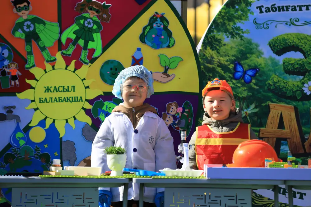 Экологическое воспитание детей: как «Зелёный детский сад» формирует новую культуру у дошкольников Астане