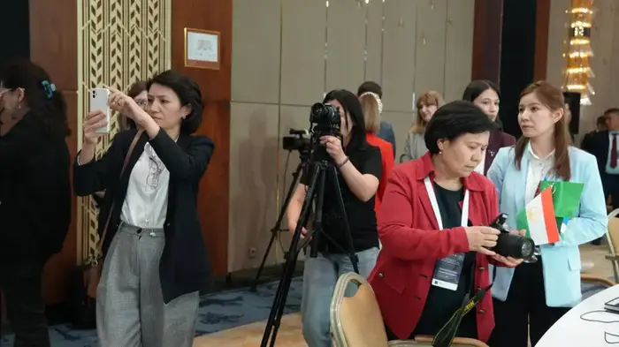 Пресс-конференция по водным ресурсам в Центральной Азии Астане