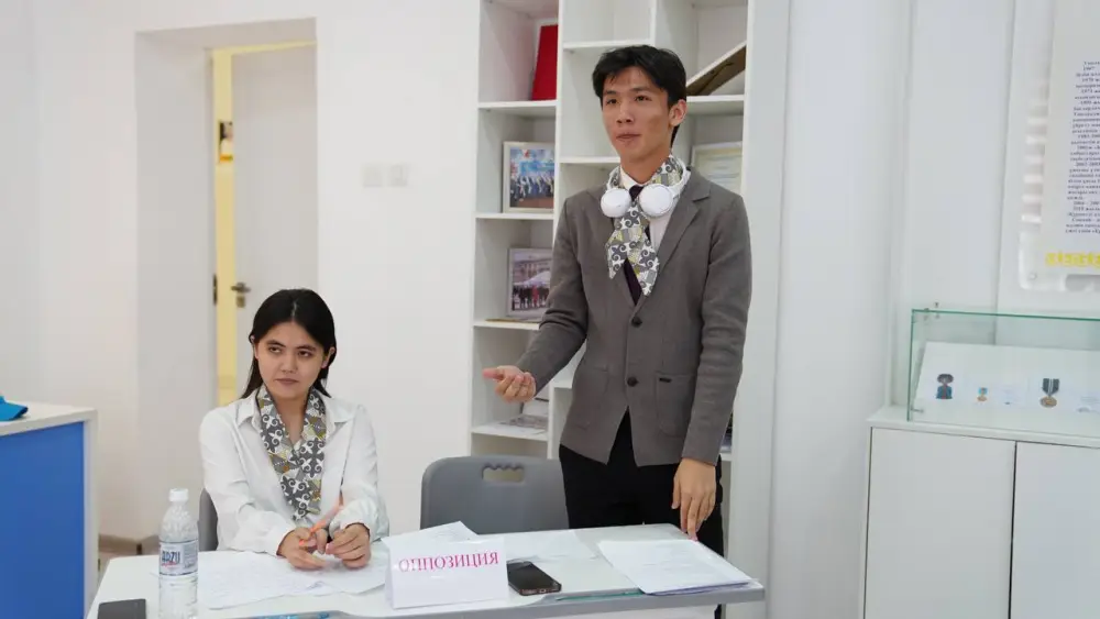 Учащиеся 55 школ Кызылординской области приняли участие в дебатном турнире на тему водосбережения (2)