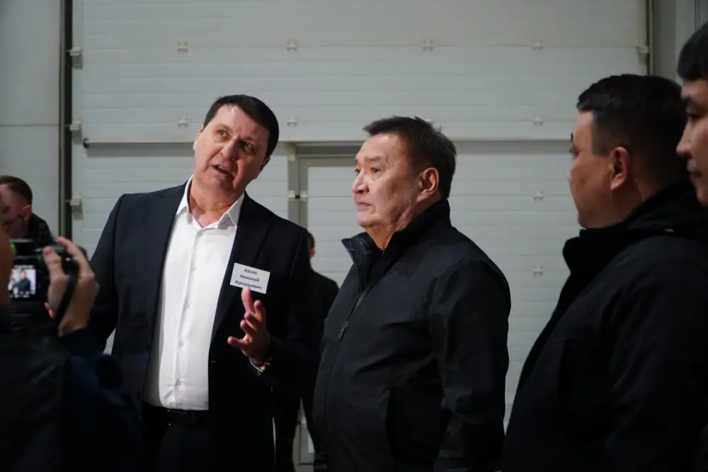 Комбикормовый завод открылся в Акмолинской области Астане