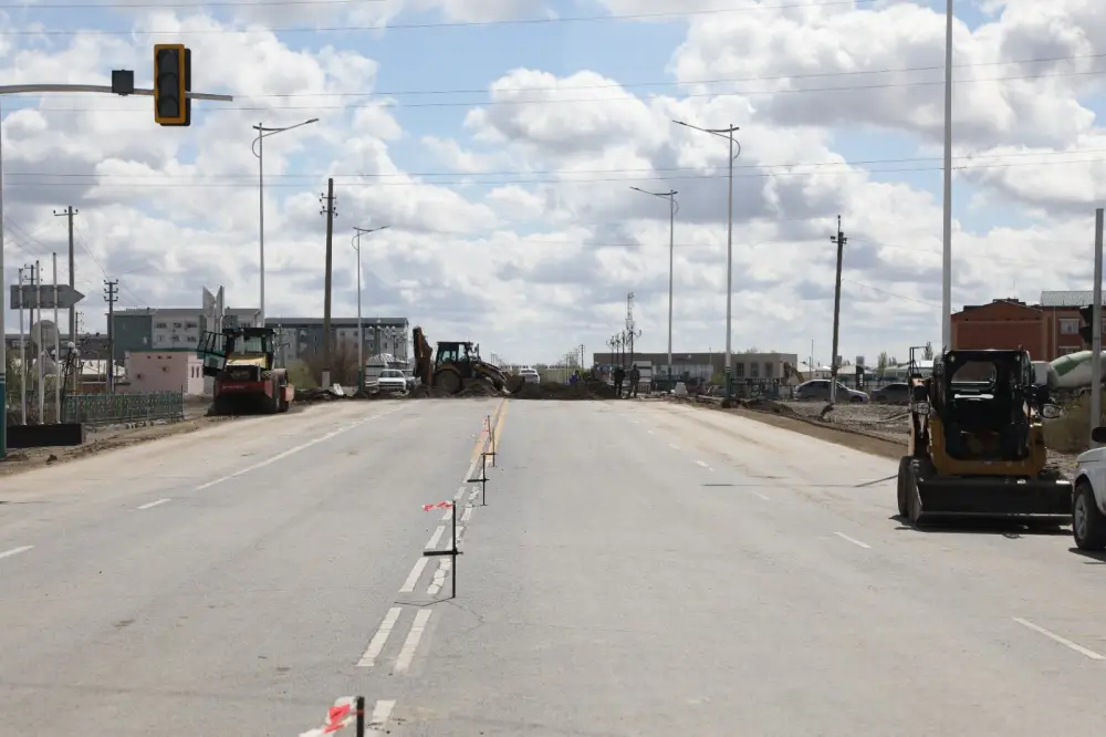 В Кызылорде набирает обороты проекты развития дорожной инфраструктуры (2)