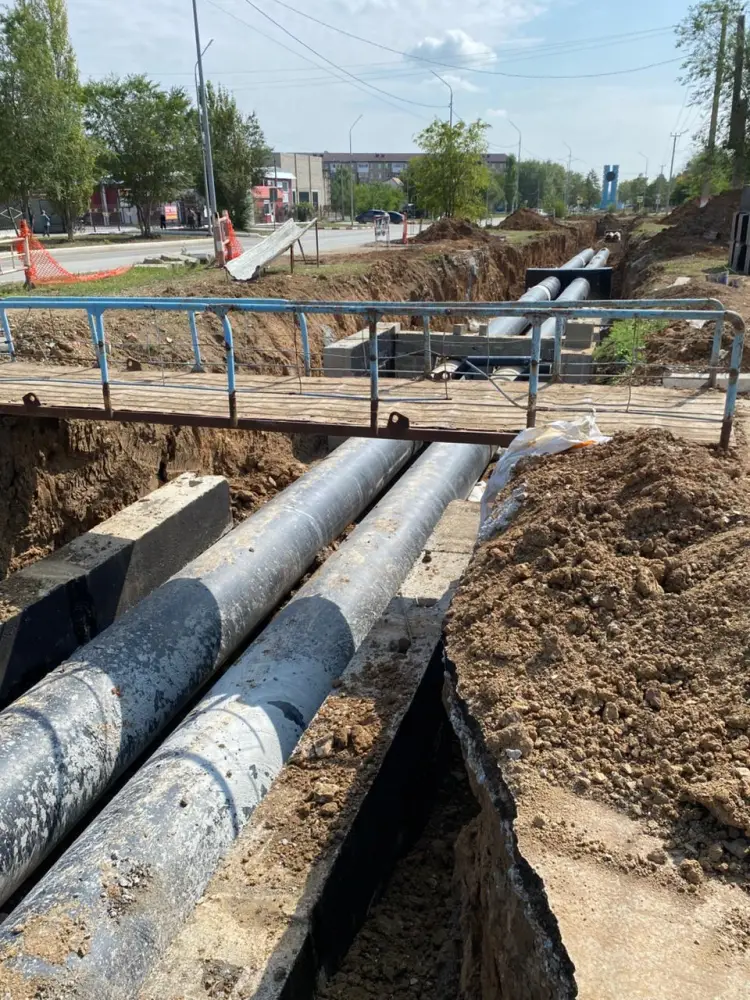 Казахстан обновит 377 км теплосетей Астане