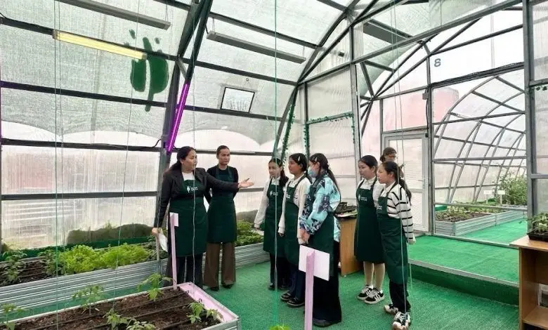 Экологическое воспитание школьников в Астане: формирование ответственности за природу через практическое обучение Астане