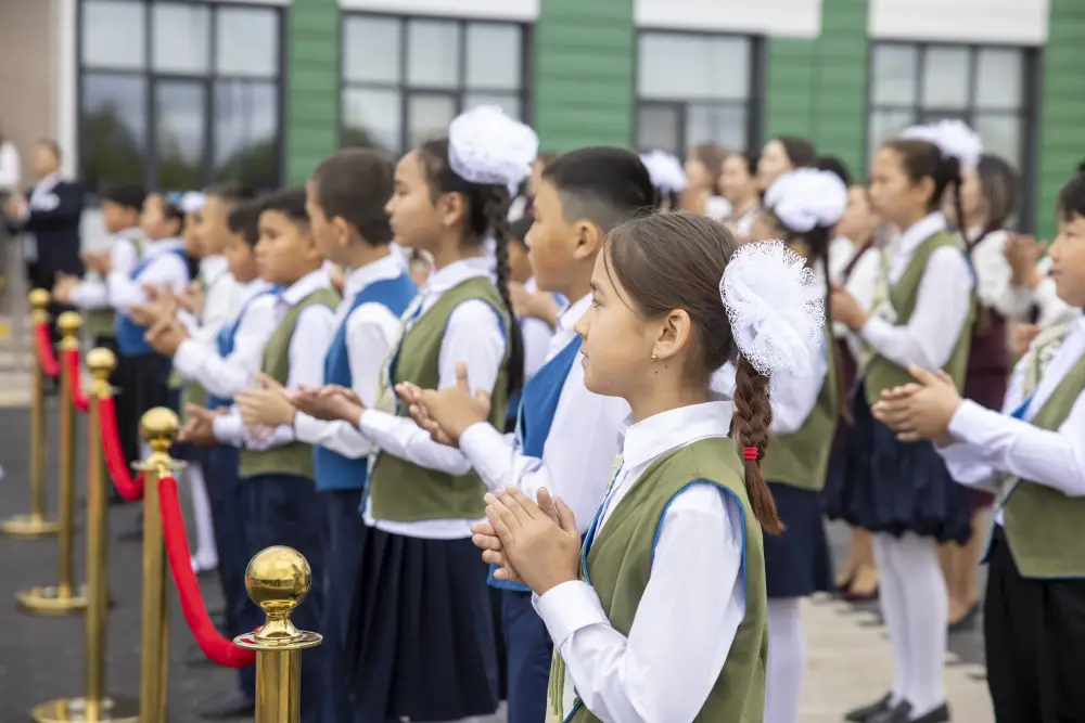 Две новые школы открылись в Алматинской области (3)
