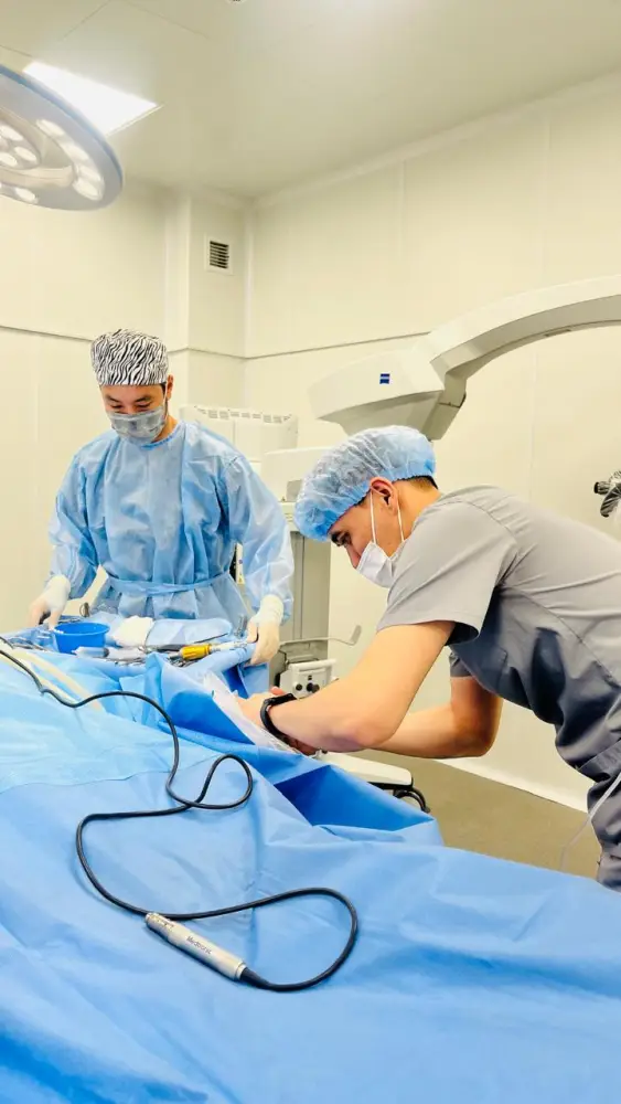 В ШЫМКЕНТЕ УСПЕШНО ПРОВЕДЕНА СЛОЖНАЯ ОПЕРАЦИЯ ПРИ РЕДКОМ ЗАБОЛЕВАНИИ МОЗГА (2)