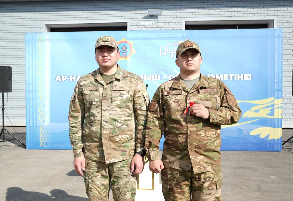 Глава МЧС открыл новую пожарную часть в городе Сатпаев (2)