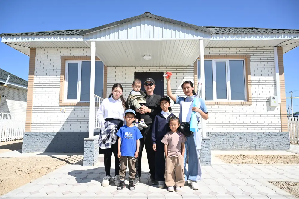 В Талдыкоргане 55 семей получили ключи от новых домов, меняя свою жизнь к лучшему Астане