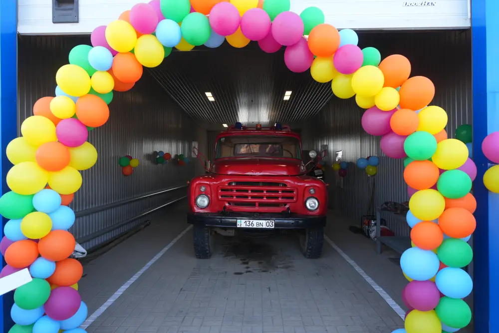 Добровольный пункт пожаротушения в Акмолинской области для защиты деревень Астане