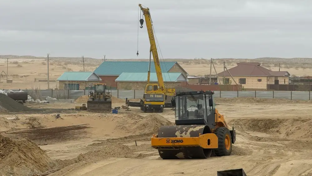 В селе Бозой строится школа на 320 мест (2)