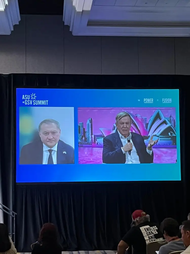 Министр науки и высшего образования РК принял участие в ASU+GSV Summit (2)