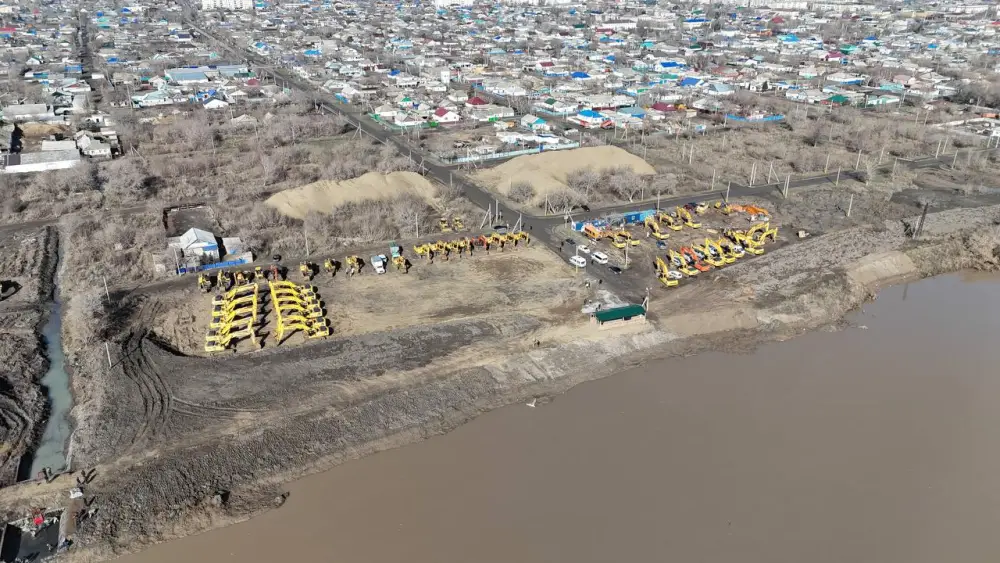 Угроза паводков в Атбасарском районе миновала (6)