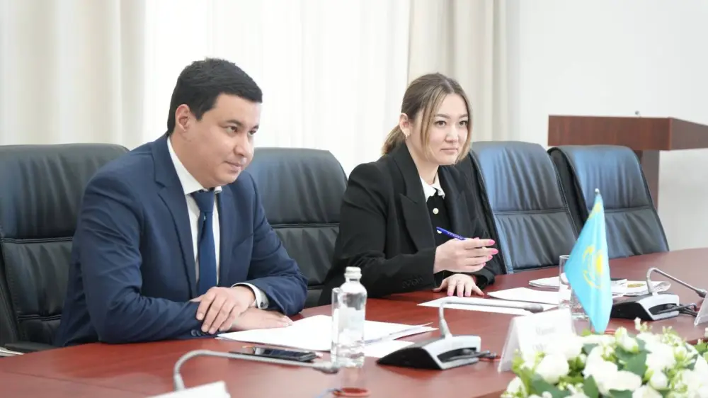 Обсуждение экологических инициатив на встрече вице-министра экологии Казахстана с Главой политической службы ОБСЕ Астане