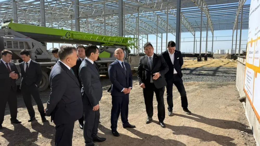 В область Ұлытау с рабочим визитом прибыл заместитель Министра иностранных дел РК Алибек Куантыров (6)