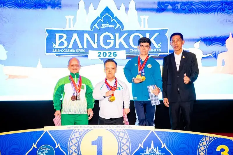 Историческое золото: карагандинец победил на чемпионате Азии по парапауэрлифтингу (4)