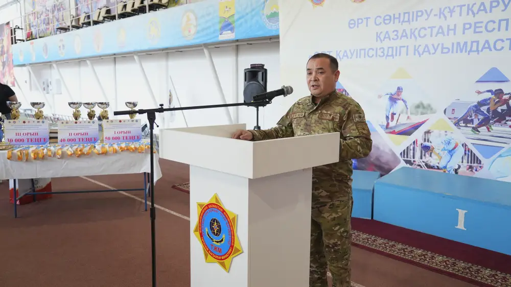 II турнир на Кубок "Ассоциации пожарной безопасности" Республики Казахстан по пожарно-спасательному спорту завершился с новым рекордом среди женщин Астане