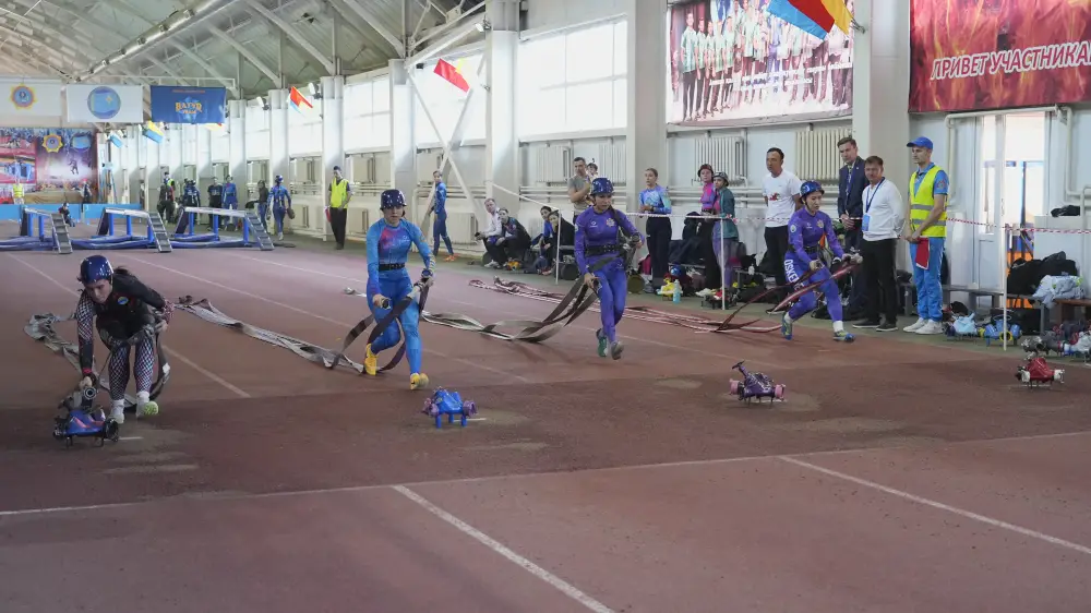 Результаты II этапа Кубка по пожарно-спасательному спорту в Казахстане Астане