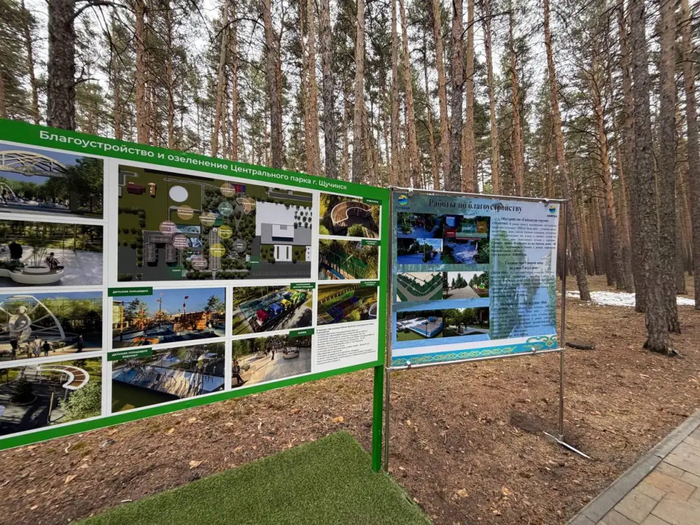 В Щучинске начнется строительство современного экопарка с аллеями и спортивными площадками Астане