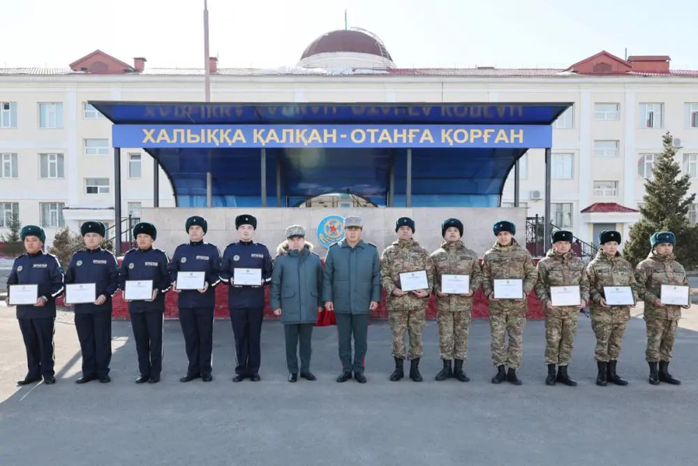 Сержанты Национальной гвардии прошли международные учебно-методические сборы для повышения квалификации Астане