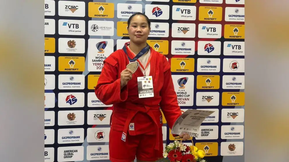 Курсант Алматинской академии МВД РК завоевала серебро Кубка мира (2)