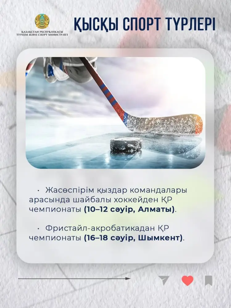 В апреле 2026 года Казахстан станет площадкой для десятков крупных спортивных событий (3)