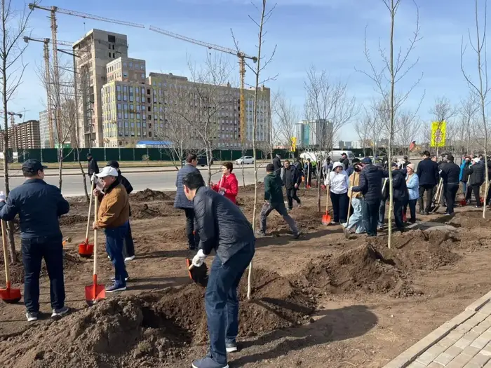 В Астане продолжается масштабная акция «Таза Қазақстан» (10)