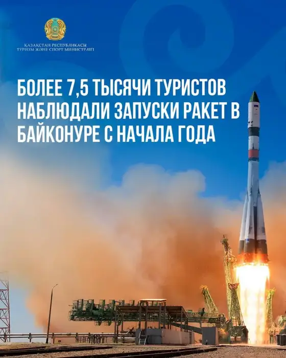 Байконур привлёк более 7,5 тыс. туристов Астане