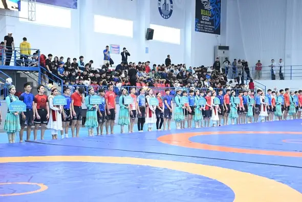 В Кызылорде состоялась церемония открытия Чемпионата Казахстана по панкратиону (10)