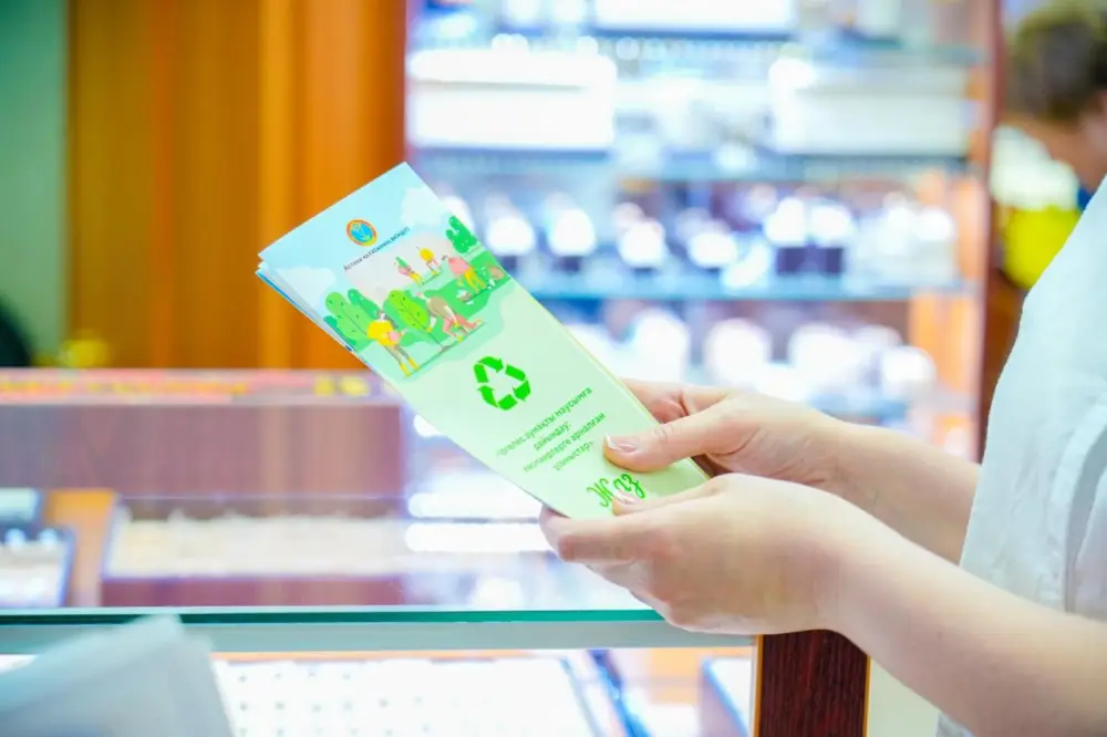 «Таза Қазақстан»: столичным предпринимателям раздали чек-листы по соблюдению чистоты (3)