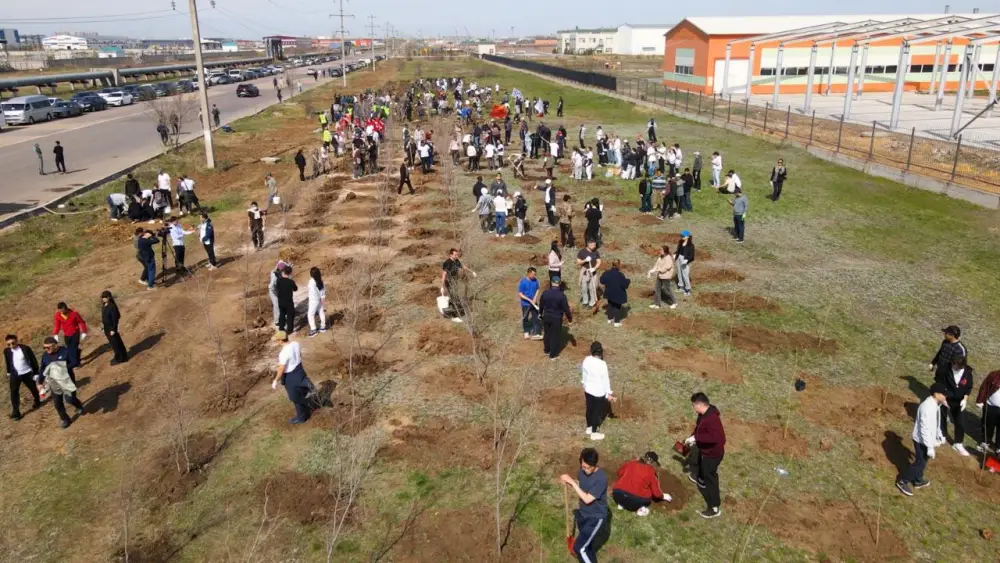 В Индустриальном парке №1 прошла масштабная общегородская экоакция с участием столичного бизнеса (8)