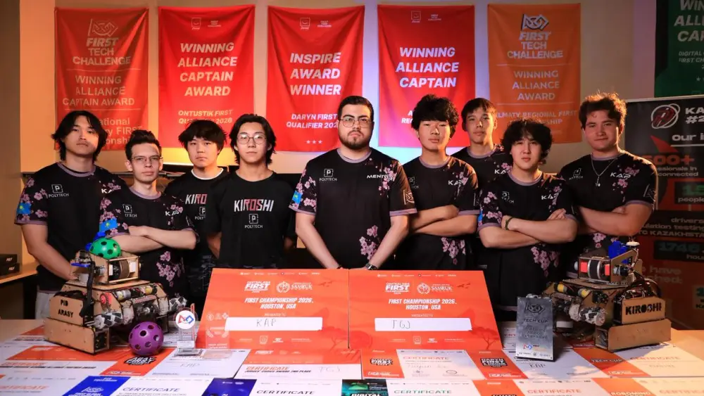 Сборная Казахстана готовится к участию в мировом чемпионате по робототехнике в Хьюстоне (5)