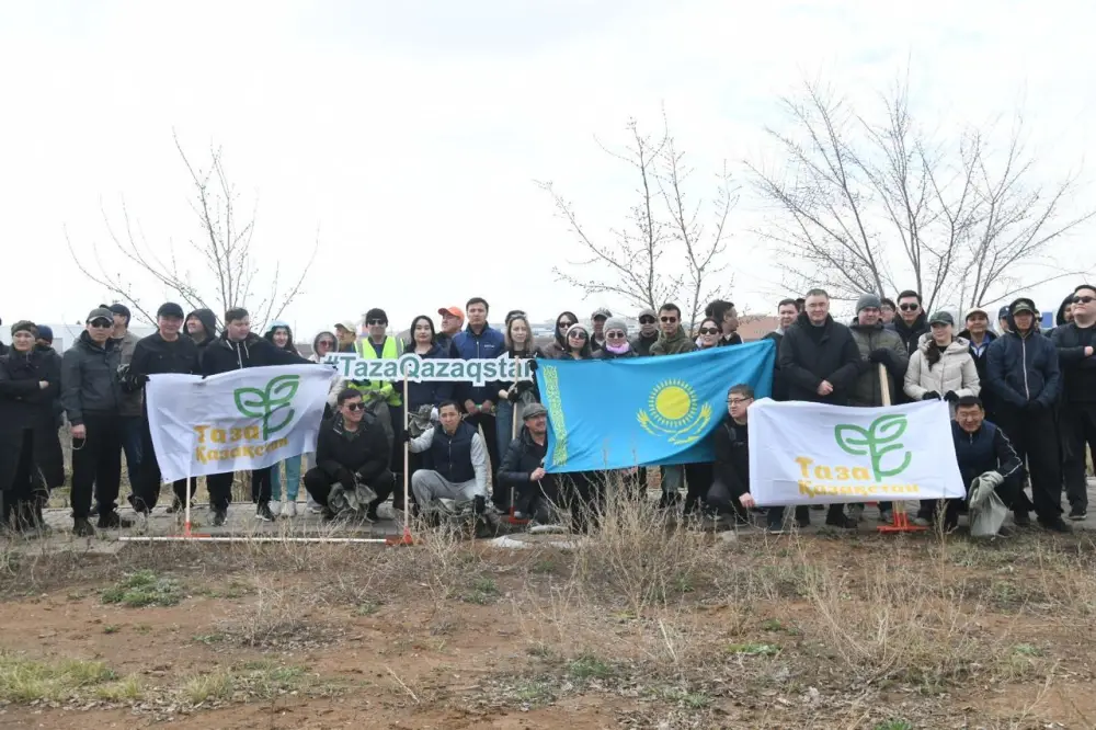 Крупные предприятия Индустриального парка №1 присоединились к акции «Таза Қазақстан» (2)
