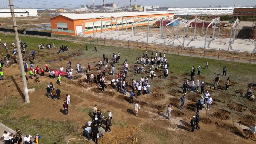 В Индустриальном парке №1 прошла масштабная общегородская экоакция с участием столичного бизнеса (6)