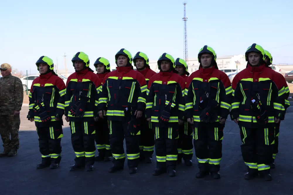 Модернизация пожарной части в Атамекене Астане