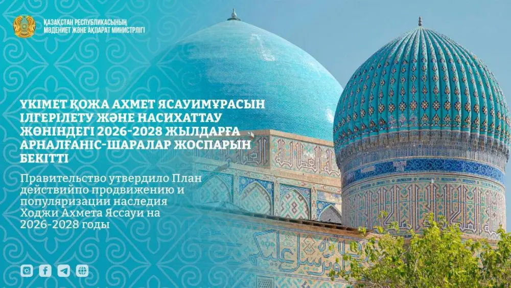 Путешествие во времени: Казахстан запускает программу возрождения наследия Ходжи Ахмета Яссауи Астане