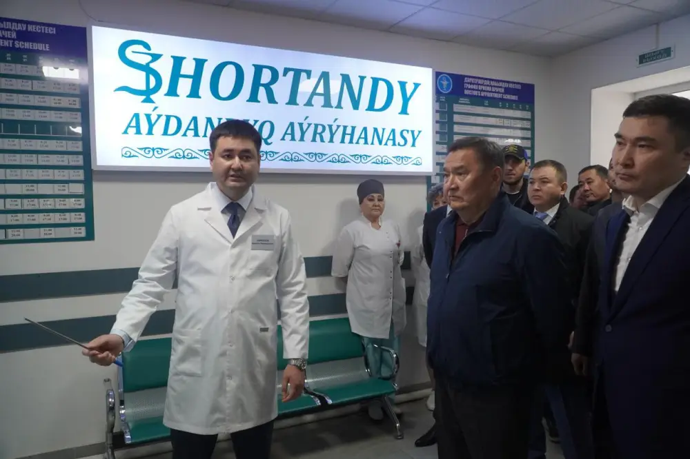 Аким Акмолинской области акцентирует внимание на модернизации медицинских объектов в Шортандинском районе Астане