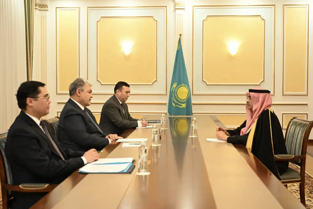 Встреча министра иностранных дел Казахстана с послом Саудовской Аравии: акцент на безопасность и сотрудничество Астане