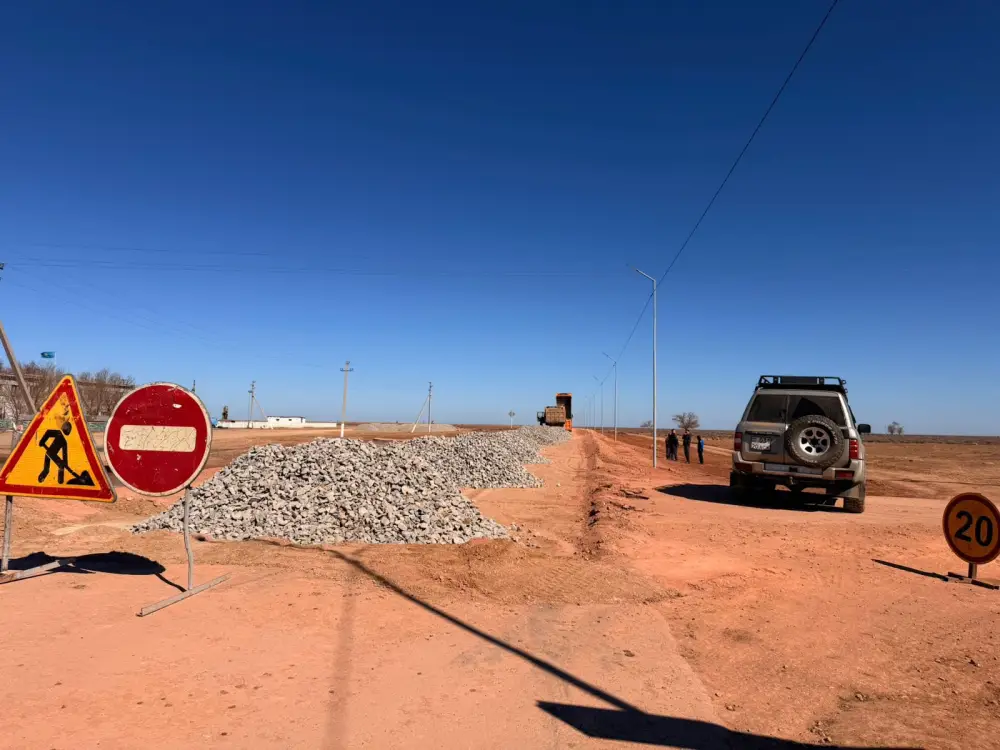 Ремонт дороги в Улытау начался! Астане