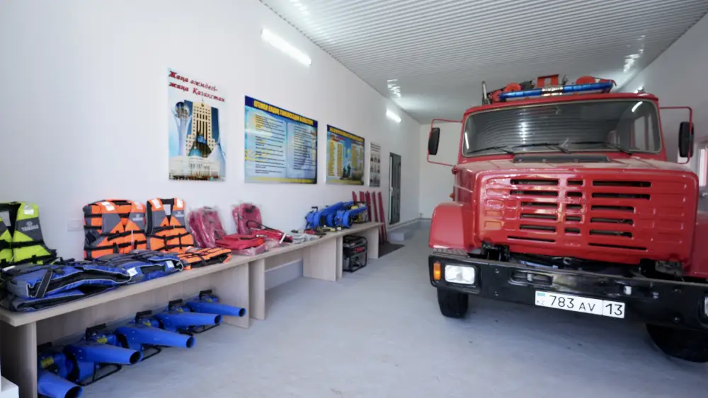 В Туркестанской области «Ауыл құтқарушылары» продолжают работу по повышению пожарной безопасности в селах Астане